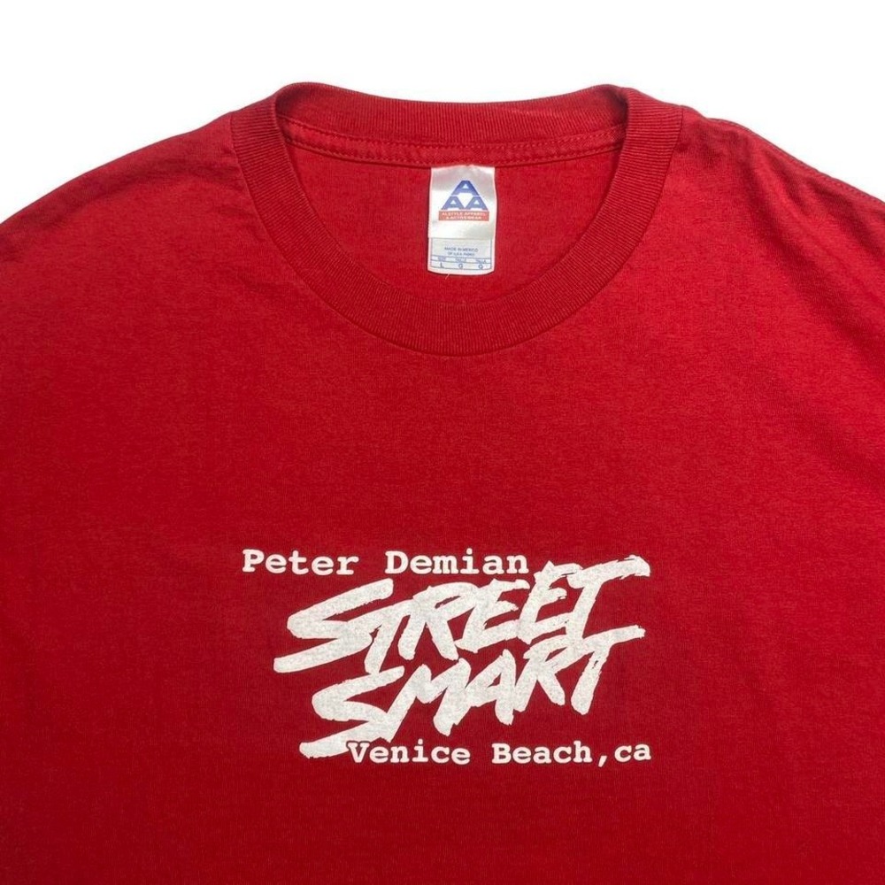 Vintage Peter Damian x Street Smart Venice‎ Beach California shirt